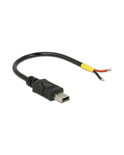Delock Câble électrique USB Mini-USB B - Ouvert 0.1 m