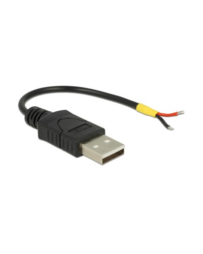Delock Câble électrique USB USB A - Ouvert 0.1 m