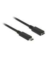 Delock USB3.1 cable Gen1 USB-C Verlängerung, 2m, 5Gbps, 3Ampere, black 