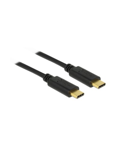 Delock Câble USB 2.0 jusqu'à 5A de courant USB C - USB C 0.5 m