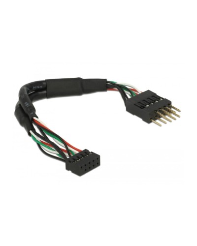 Delock Câble embase à broches USB2.0 2mm - 2.54mm 12cm