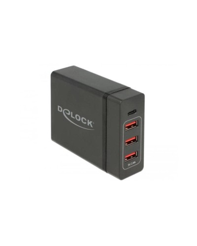 Delock Chargeur mural USB 63974 3x USB-A + 1x USB-Type-C PD