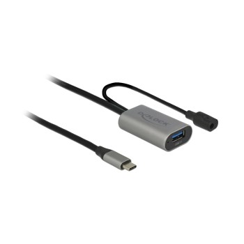 Delock Câble de prolongation USB 3.0 activement USB C - USB A/Spécial 5 m Delock Câble de prolongation USB 3.0 activement USB C - USB A/Spécial 5 m