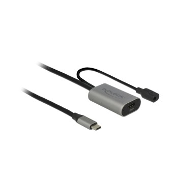 Delock Câble de prolongation USB 3.0 activement USB C - USB C/Spécial 5 m Delock Câble de prolongation USB 3.0 activement USB C - USB C/Spécial 5 m