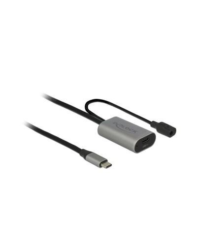 Delock Câble de prolongation USB 3.0 activement USB C - USB C/Spécial 5 m