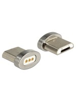 Delock Câble USB magnétique Adaptateur Fiche sans câble Micro-USB B