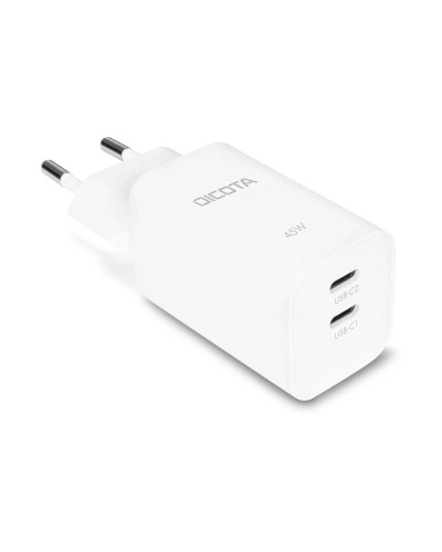 2-port GaN Wall Charger (45W) EU, weiss