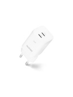 DICOTA 2-port GaN Wall Charger (65W) EU, weiss