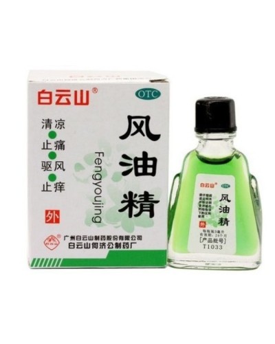 Baume Feng you jing - traitement des piqûres d'insecte, mal du voyage, maux de tête