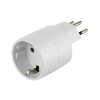 Elektromaterial Adaptateur de voyage EU - CH Elektromaterial Adaptateur de voyage EU - CH