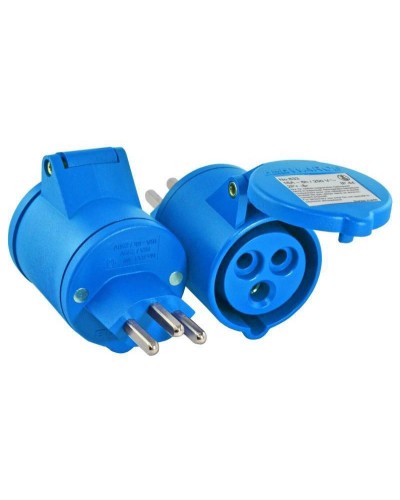 Warob Adapter  T23 vers CEE16/3, bleu