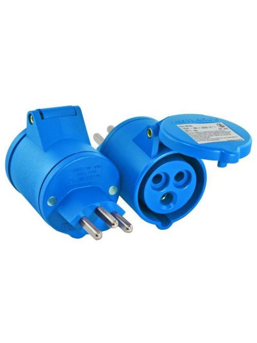 Warob Adapter  T23 vers CEE16/3, bleu