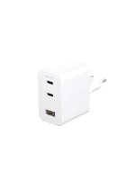 emPower by PanzerGlass Chargeur mural USB Turbo 70 W incl. 2 x USB-C + USB-A Argent Blanc