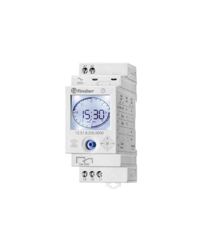 Finder Minuterie Serie 12 16A Numérique