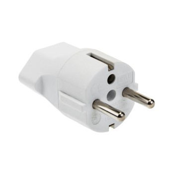 F.power Reiseadapter Schuko - CH, 230V, Schuko-T13, white,(25/100) F.power Reiseadapter Schuko - CH, 230V, Schuko-T13, white,(25/100)