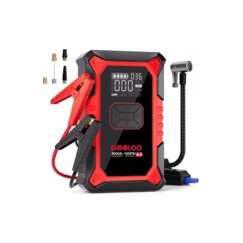 Gooloo A3 Démarreur Jump/Compresseur 12 V, 3000A