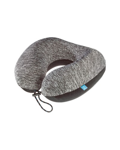 GOTravel Coussin de voyage Memory ZZZs Bleu/Gris