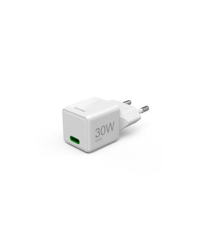 Hama Chargeur mural USB Gan charger USB-C 30 W Blanc