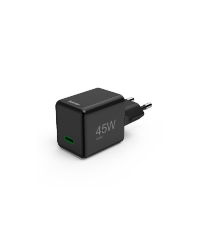 Hama Chargeur mural USB Gan charger USB-C 45 W noir