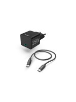 Hama Chargeur Rapide USB-C Mini 25 W 1 m noir avec câble de charge