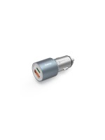 Hama Chargeur de voiture 1x USB-C PD 1x USB-A QC 38 W métal
