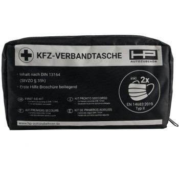 HP Autozubehör Trousse de secours KFZ Noir HP Autozubehör Trousse de secours KFZ Noir