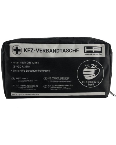 HP Autozubehör Trousse de secours KFZ Noir