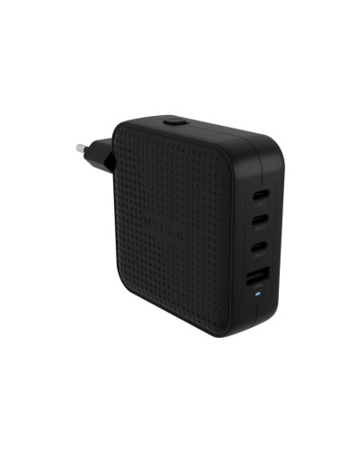 Hyper 100W USB-C GaN Ladegerät, 3C+1A, black 