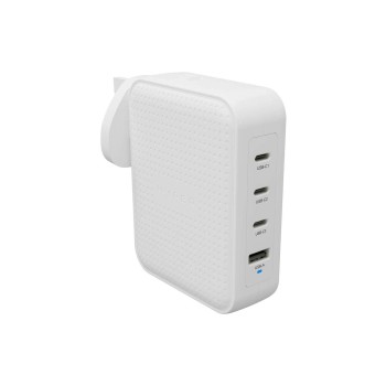HYPER Chargeur mural USB Hyper Juice USB-C GaN 145 W Blanc HYPER Chargeur mural USB Hyper Juice USB-C GaN 145 W Blanc