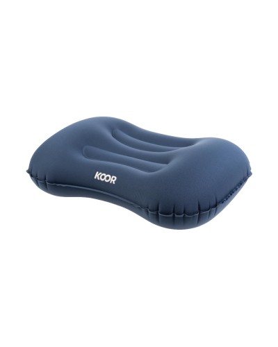 KOOR Coussin de voyage Sonno bleu
