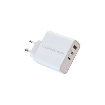 LC-Power LC-GAN-65 Ladegerät mit 65W, 2x USB-C, 1x USB-A