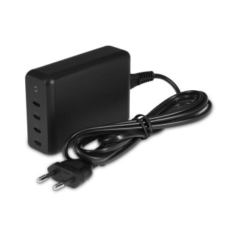 LMP USB-C 4-Port GaN Power Adapter, 165W, Schwarz LMP USB-C 4-Port GaN Power Adapter, 165W, Schwarz