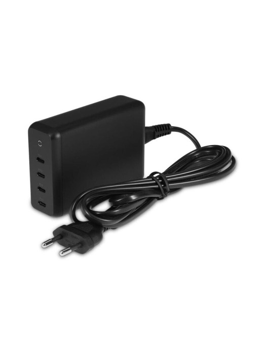 LMP USB-C 4-Port GaN Power Adapter, 165W, black 