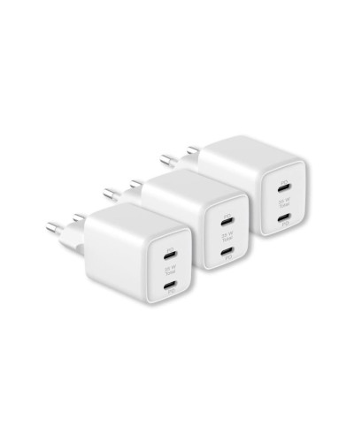 LMP Power Adapter USB-C 35W 3Pack iPhone, QC 3.0 & PD, für alle iPhone, iPad, 3 Pack