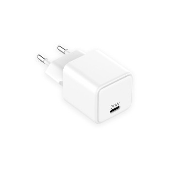 LMP Chargeur mural USB USB-C GaN 20 W Blanc
