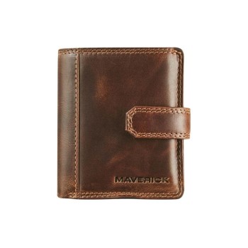 Maverick Original CardProtector Compact, Leder, RFID, braun