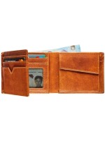 Maverick Portefeuille New Men 11 x 8.8 cm, Cognac