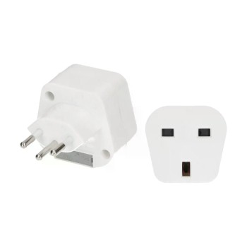 Max Hauri Adaptateur de voyage GB – CH, Blanc Max Hauri Adaptateur de voyage GB – CH, Blanc