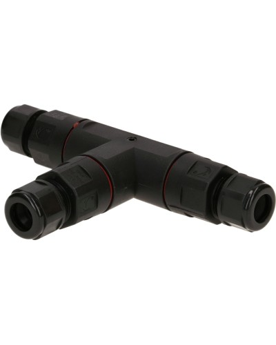 Max Hauri Connecteur de câble T IP68 3 pôles, 16A / 250 V