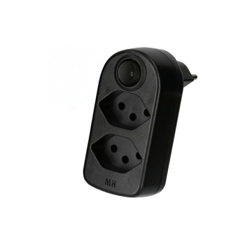 Max Hauri Fiche de branchement ADAPT 2x type 13 sw interrupteur Green+Fair