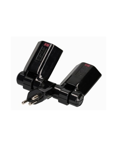 Fiche dérivative Clip-Clap 2 x typ13, noir, orientable individuellement  180°