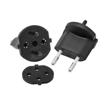 Max Hauri Adaptateur fixe SchuKo – T11 IP44 avec mousse de caoutchouc Max Hauri Adaptateur fixe SchuKo – T11 IP44 avec mousse de caoutchouc