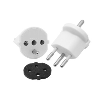 Max Hauri Adaptateur fixe SchuKo – T12 IP44 avec mousse de caoutchouc Max Hauri Adaptateur fixe SchuKo – T12 IP44 avec mousse de caoutchouc