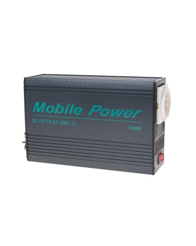 Mobile Power KV-500 Convertisseur 12VDC vers 230VAC, 500W, pour véhicule, pour bornier