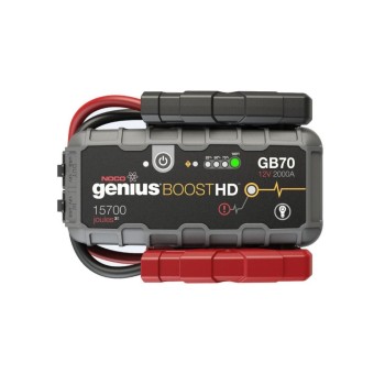 Genius Aide au démarrage GB70, 12V/ 2000A, pour les moteurs jusqu'à 8.0L Genius Aide au démarrage GB70, 12V/ 2000A, pour les moteurs jusqu'à 8.0L