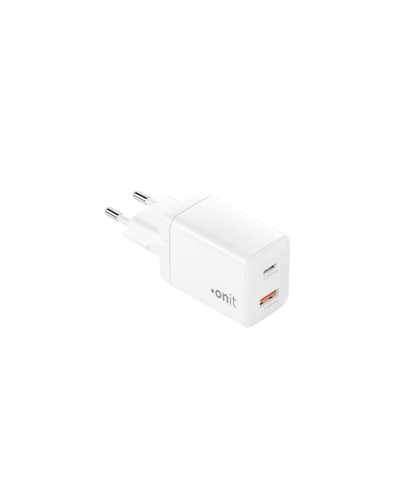 onit Chargeur mural USB PD25W + QC3.0 Blanc