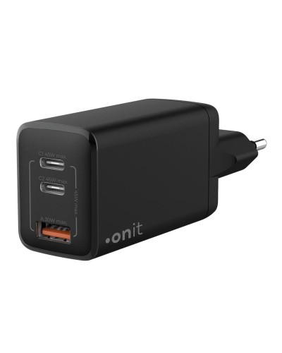 onit Chargeur mural USB Trial QC4+ 45 W GaN Noir