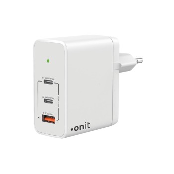 onit GaN-Wandladegerät USB 2C1A 120W, white onit GaN-Wandladegerät USB 2C1A 120W, white