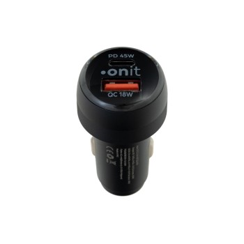 onit Chargeur de voiture Dual 63 W PD onit Chargeur de voiture Dual 63 W PD