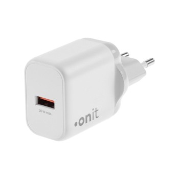 onit GaN-Wandladegerät USB A 20W, white onit GaN-Wandladegerät USB A 20W, white